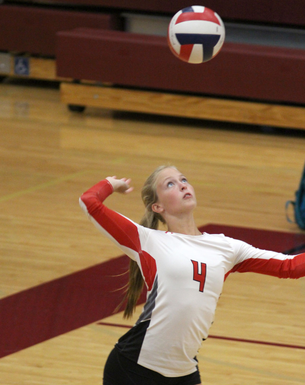 Chi-Hi volleyball at Menomonie 9-23-21